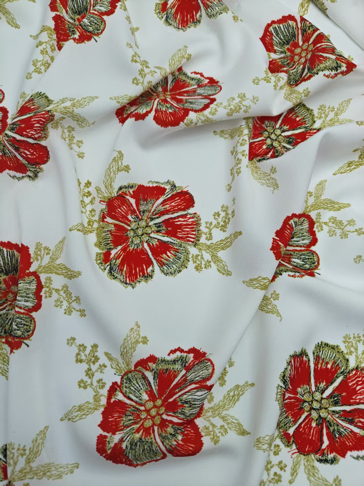 Polyester Stretch double Crepe P8899H