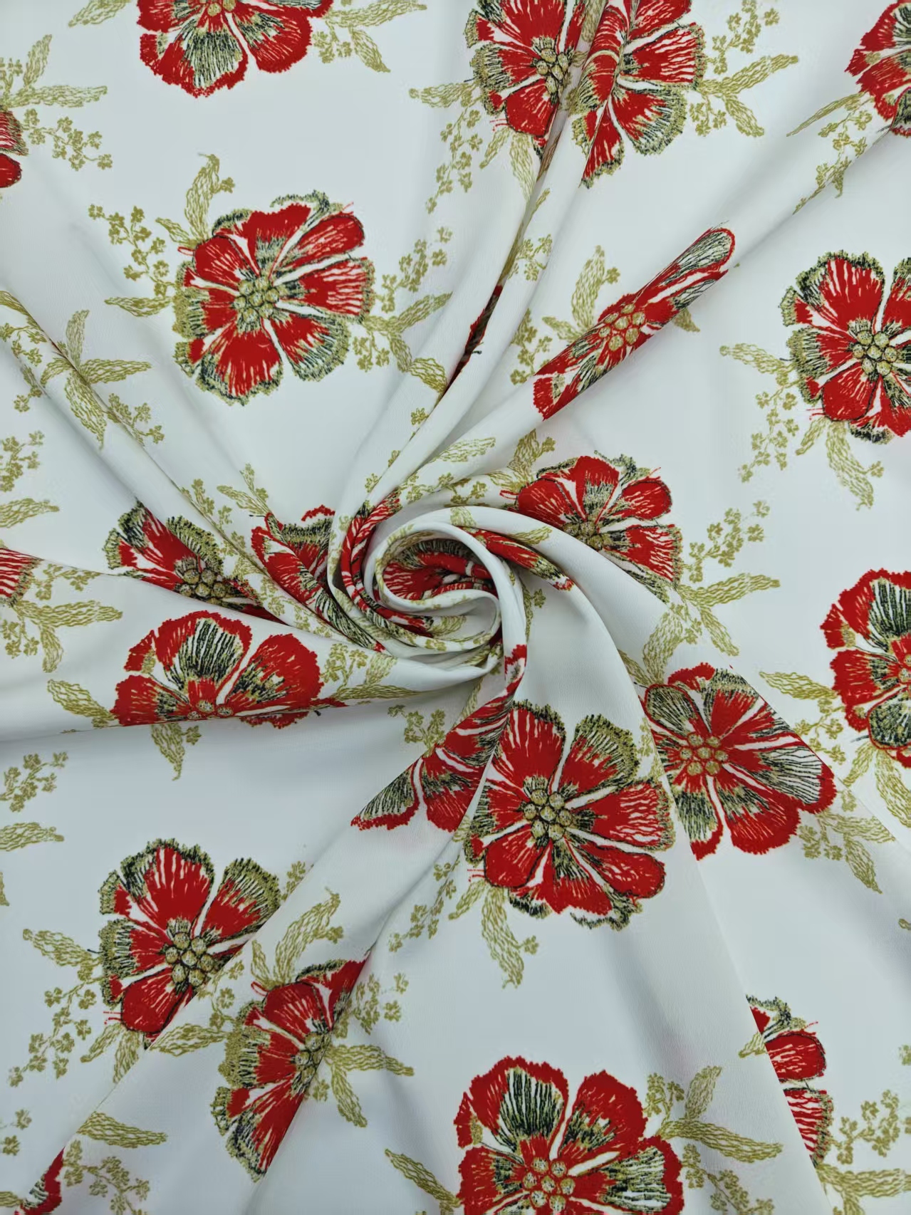 Polyester Stretch double Crepe P8899H